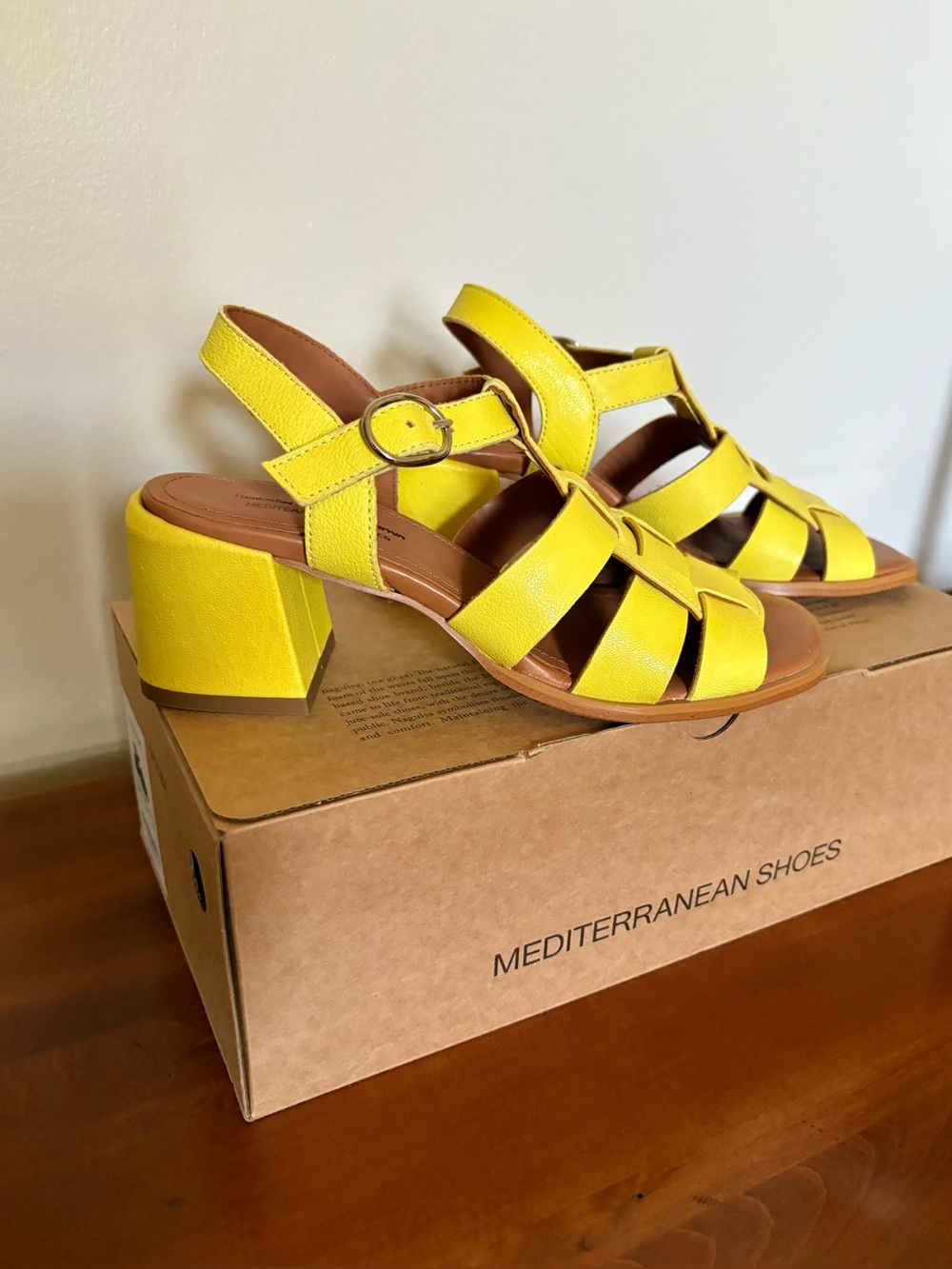 NAGUISA Alosa Leather Fishermam Sandal Spain 36 5.5 6